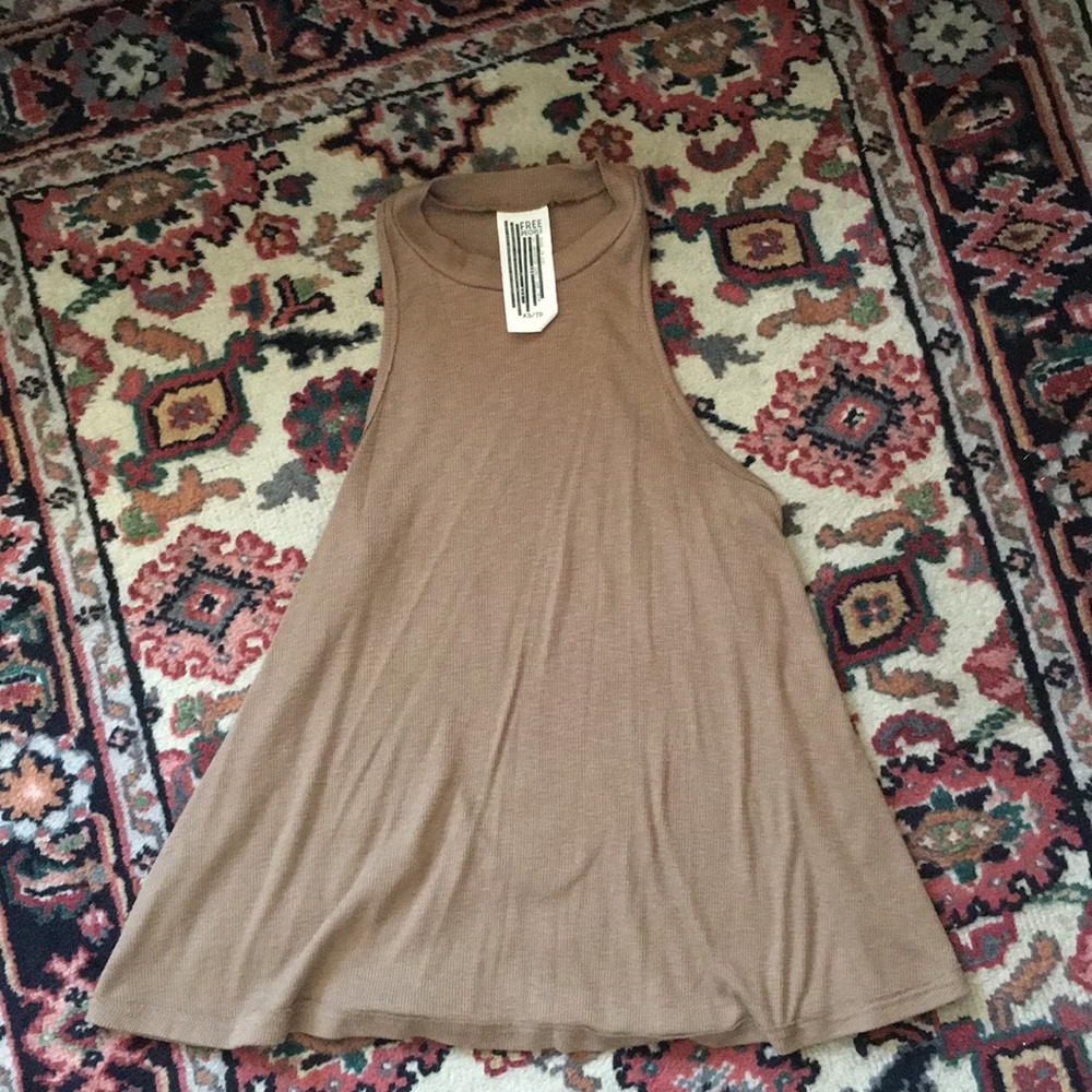 Free People Army Green Tank Sz XS
